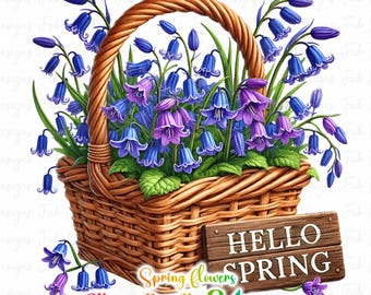 25 Frühlingsblumen Clipart Bundle, Aquarell Blumen Clipart, Frühling PNG Designs, Frühlingsblumen, Frühlingsgrafiken, Scrapbook, kommerzielle Nutzung