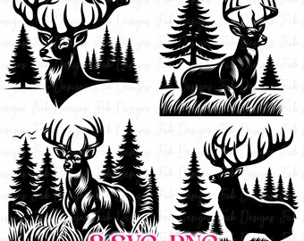 8 Big Buck, SVG PNG JPG, Jeleń, Projekt Jelenia Jelenia, Sztuka Jelenia, Sublimacja, Polowanie na Jelenia, Jeleń, Wydruk, Jeleń wirginijski, Poroże Jelenia
