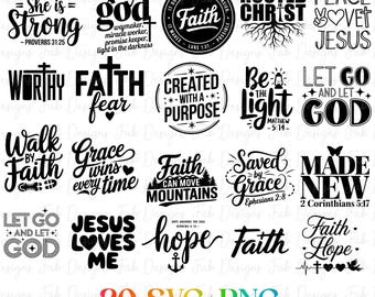20 christliches SVG-PNG-Bundle, religiöses SVG-Bundle, Motivationszitate-Svg-Bundle, Bibel-Vers-Svg, Kaffeebecher-Svg, Jesus-Svg, Gott-Svg-Png