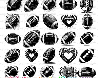 Pacote SVG de Futebol: Gráficos de Silhuetas Esportivas (Download Digital)