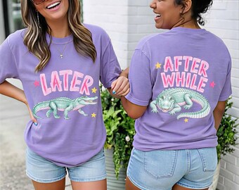 Later Gator PNG, After While Crocodile PNG, Funny PNG, Trending Png, Girly Png, Alligator Png, Funny Saying Png, Cute Gator Png,