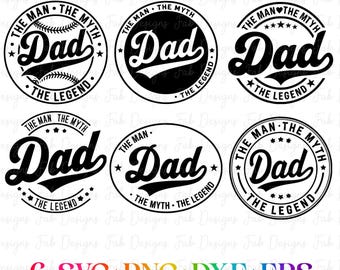 Dad SVG Cut File: Father's Day Shirt Design (Digital Download)
