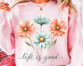 Preppy Daisy T-Shirt Design (Digital Download