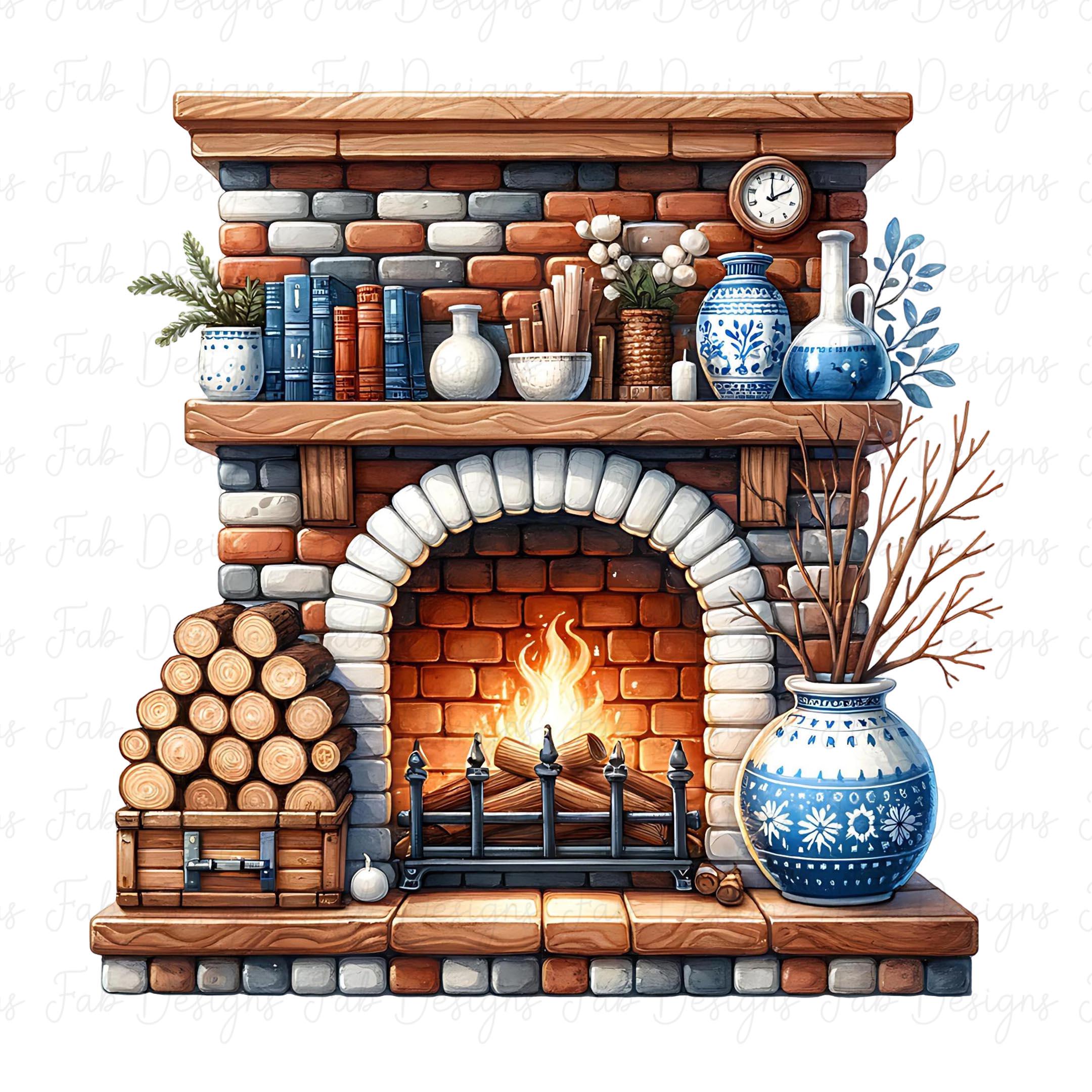 42 Winter Clipart Bundle, Watercolor Frosty Coziness Clipart, Cozy ...