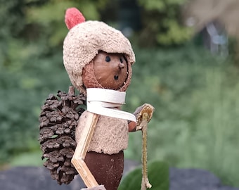 The perfect Christmas gift for hikers! Handcrafted with love, this charming figure brings the magic of nature into your home.