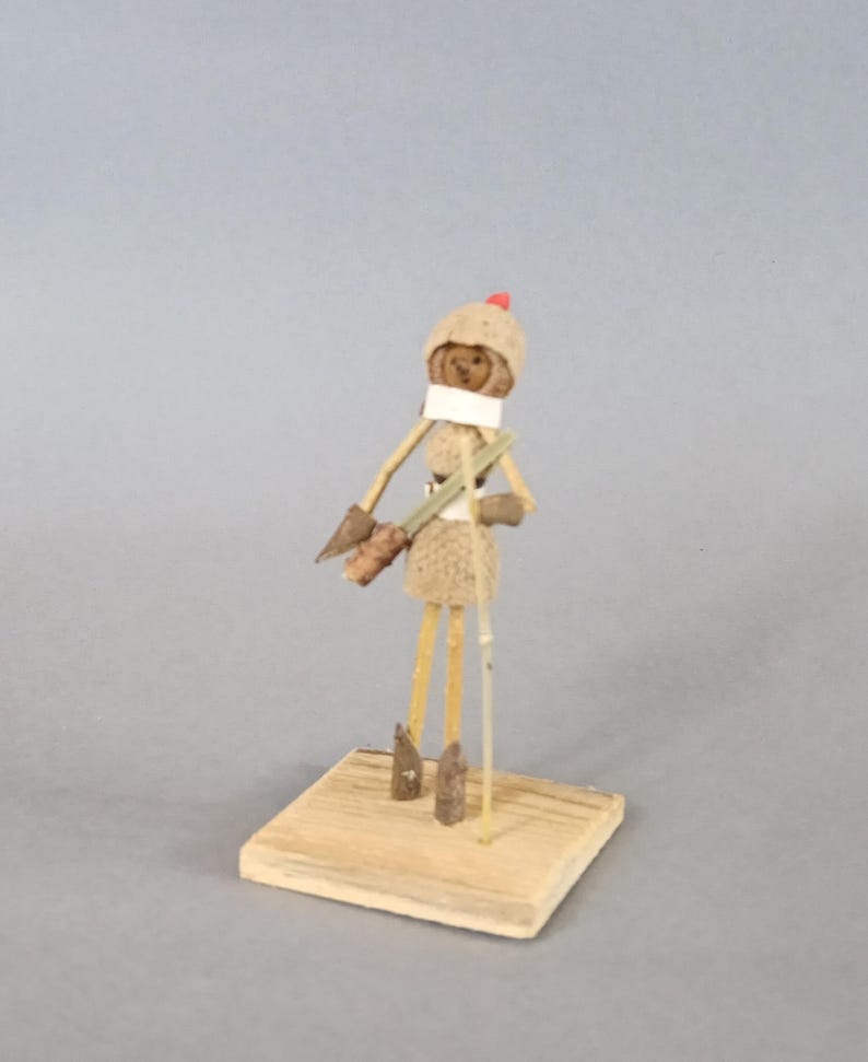 The perfect gift for girl hikers. Handcrafted with love, this charming figure brings the magic of nature into your home. image 6