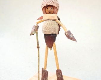 The perfect Christmas gift for hikers! Handcrafted with love, this charming figure brings the magic of nature into your home.