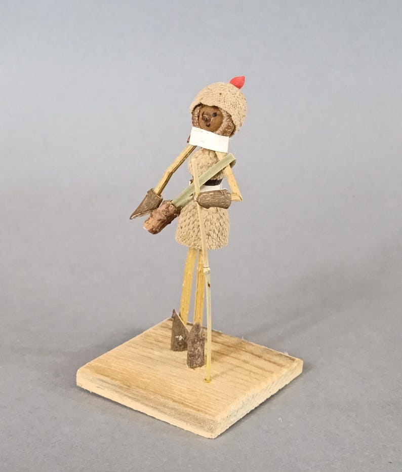 The perfect gift for girl hikers. Handcrafted with love, this charming figure brings the magic of nature into your home. image 10