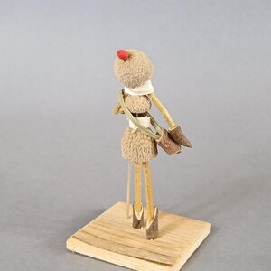 The perfect gift for girl hikers. Handcrafted with love, this charming figure brings the magic of nature into your home. image 8