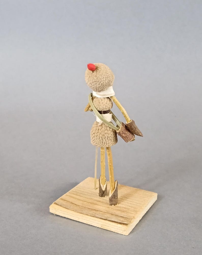 The perfect gift for girl hikers. Handcrafted with love, this charming figure brings the magic of nature into your home. image 8