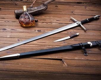 Aragorn's Ranger Replica Sword of Strider Lord of the ring Sword, Gift for him Anniversary gift, Boyfriend gift, Wedding gift Christmas Gift