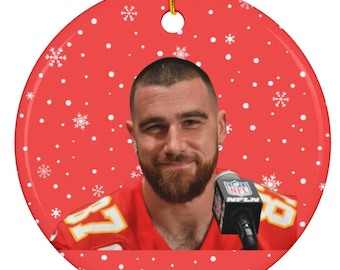 Travis Kelce Ornament, for your Travis Kelce Lover.
