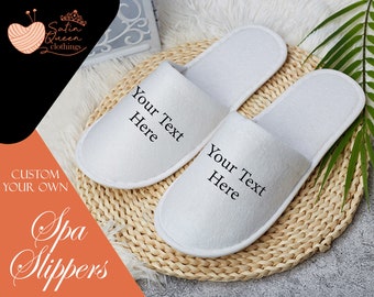personalized house slippers