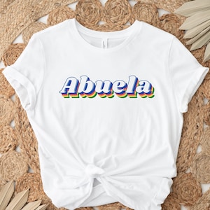 Vintage Abuela shirts, Abuelas gift, Abuelita gifts, Abuela mother&#39;s day gift . mothers day gift, Mejor Abuela, Grandma gift persona