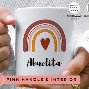 Abuelita Ceramic Mug 11oz, Abuelas gift, Tazas personalizadas, Taza para abuela, Abuela mother&#39;s day gift . mothers day gift