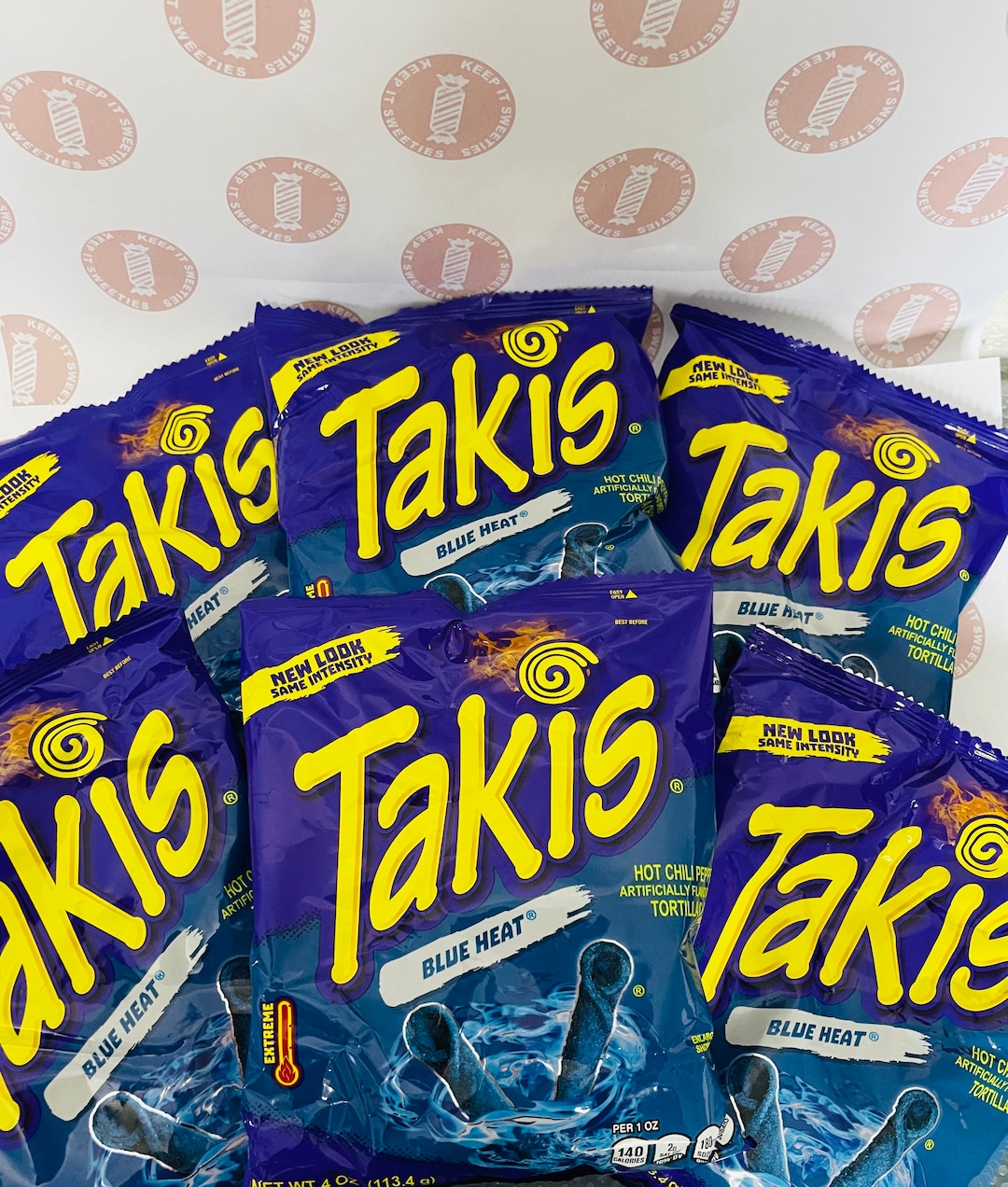 Takis Blue Heat 113g Etsy