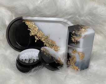 Resin Rolling Tray Set