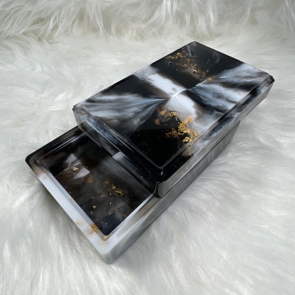 Storage Box / Jewelry Box / Resin Storage Box [Varieties Available]