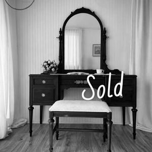 vintage ladies dressing table set Vanity Mirror Table Set, Makeup Desk Vanity with Stool, Vintage Bedroom Vanity Lots Storage Dressing Table for Women Girls - Bed Bath & Beyond