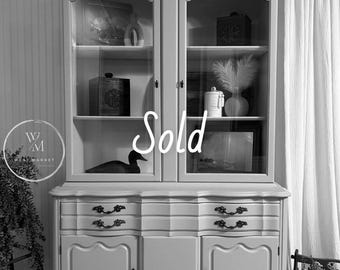 Vintage French Hutch | SOLD do not purchase