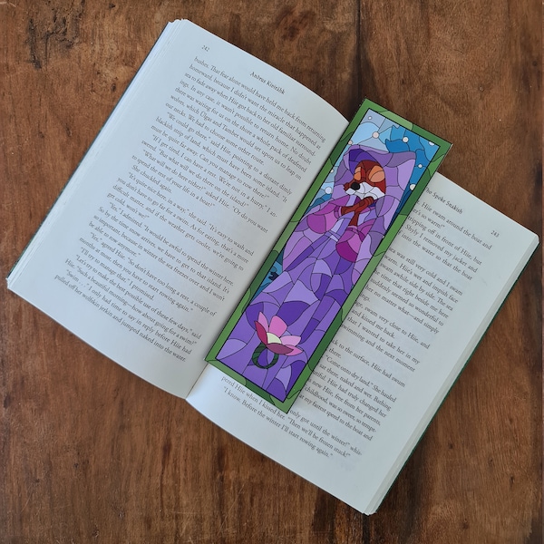 Maid Marian Bookmark, Disney Robin Hood, Love Goes On and On