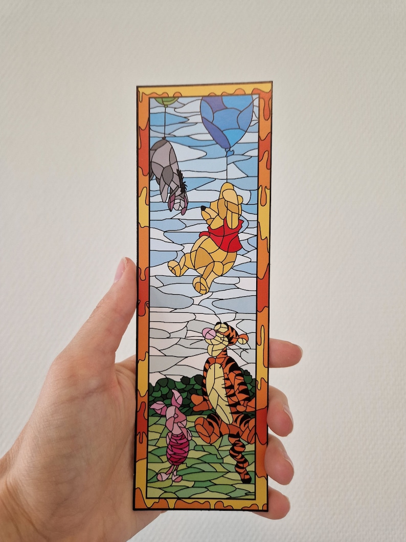 Winnie the Pooh Bookmark Disney Classic - Etsy