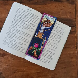 Beast Bookmark, Beauty and the Beast, Disney Prince - Etsy