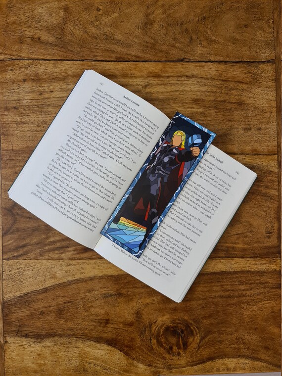 Thor Odinson Marvel Bookmark Mjolnir Thundergod Dark World - Etsy