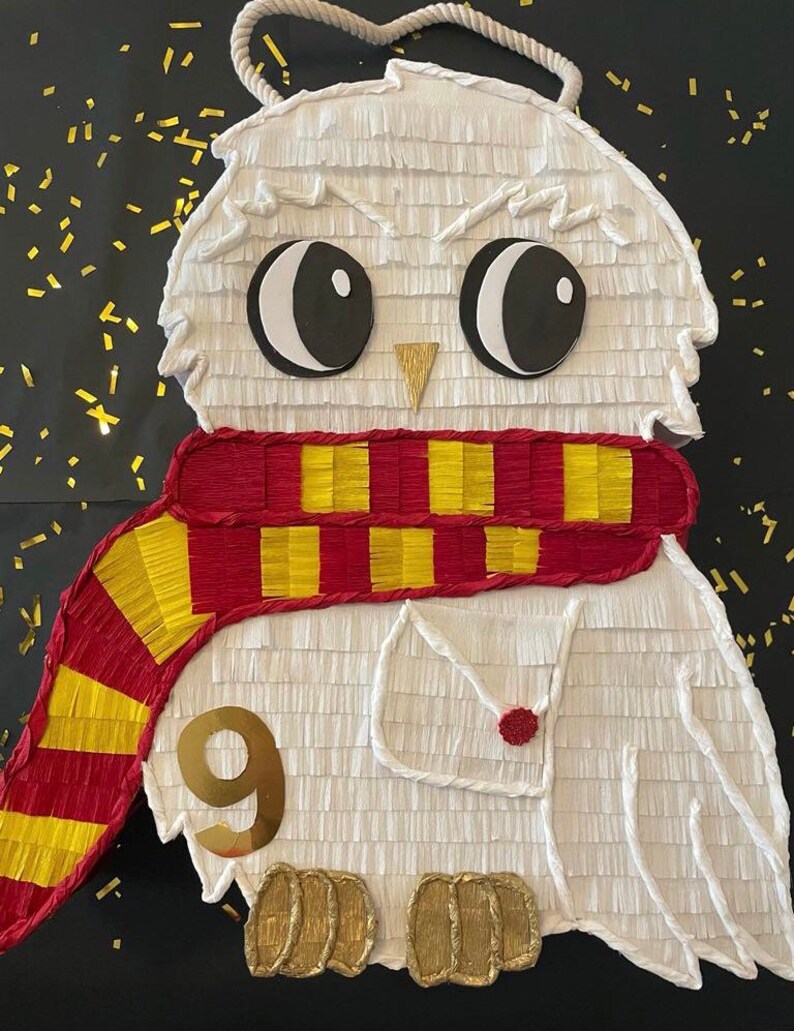 Hedwig Pinata Harry Potter Etsy