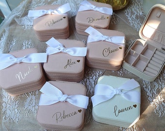 Custom Jewelry Box, Girls Jewelry Storage Case,Travel Jewelry Box with Name, Birthday Gifts, Wedding, Bridesmaid Proposal and Others