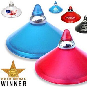 Don't Risk it Disc-It! Vintage Easy Desktop CD Holder DVD CDR Games Retro Storage For Discs In Frequent Use Shelf not Jewel Case Container