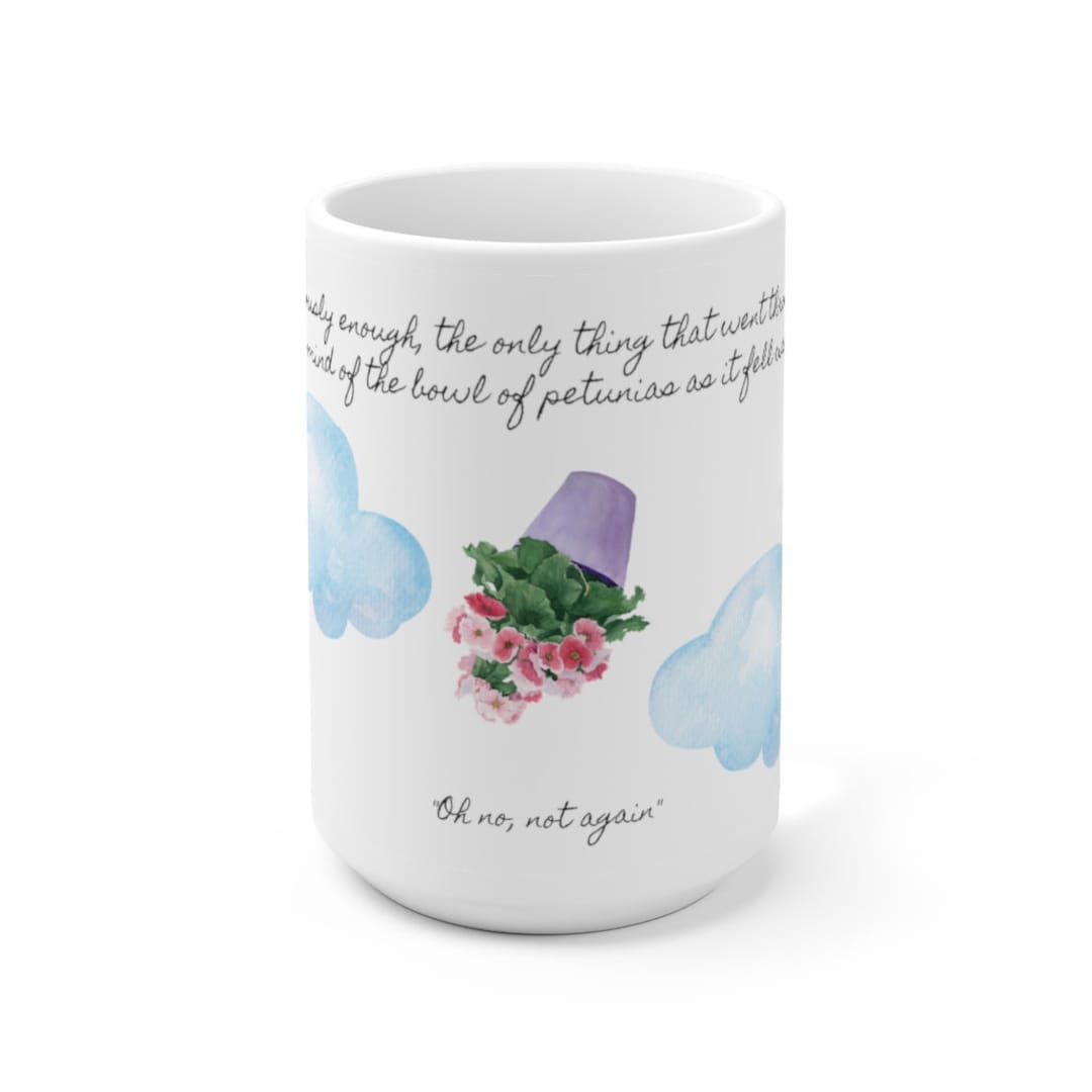 Hitchhikers Guide to the Galaxy Petunia Coffee Mug Etsy