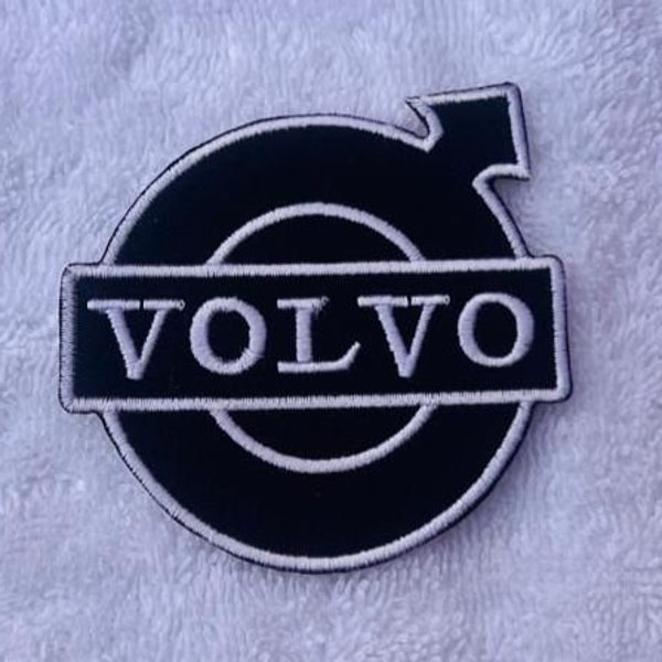 Motorsports Volvo Sport Car Logo Embroidered Iron On Sew On Patch Badge