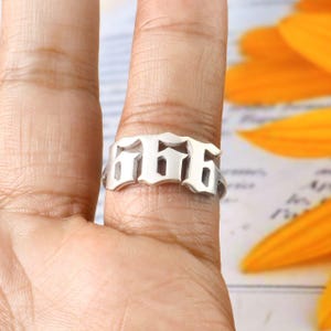 Angel Number Ring, Gold Lucky Number Ring, Angel Numbers, 111, 222, 333, 444, 555, 666, 777, 888, 999, Minimalist Handmade Women Jewelry