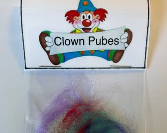 loot bag party favour stocking filler New 4 clown head spinning top 