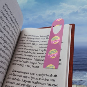 Vocês já pensaram em morrer - Marcador de livro, presente fofo para amantes de livrosDecoração de dormitório Natal
