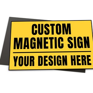 Stand Out with Custom Car Magnets - Full-Color Vehicle Signage for Your Business - Full-Color Magnetic Signs- Us dot Magnet Sign