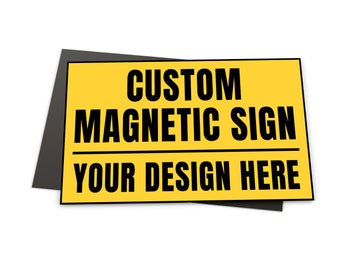 High-Quality Magnets -Full Color Magnetic Signs- Magnet Advertising - Custom Printed Car Magnetic Signs-Custom Car Magnet