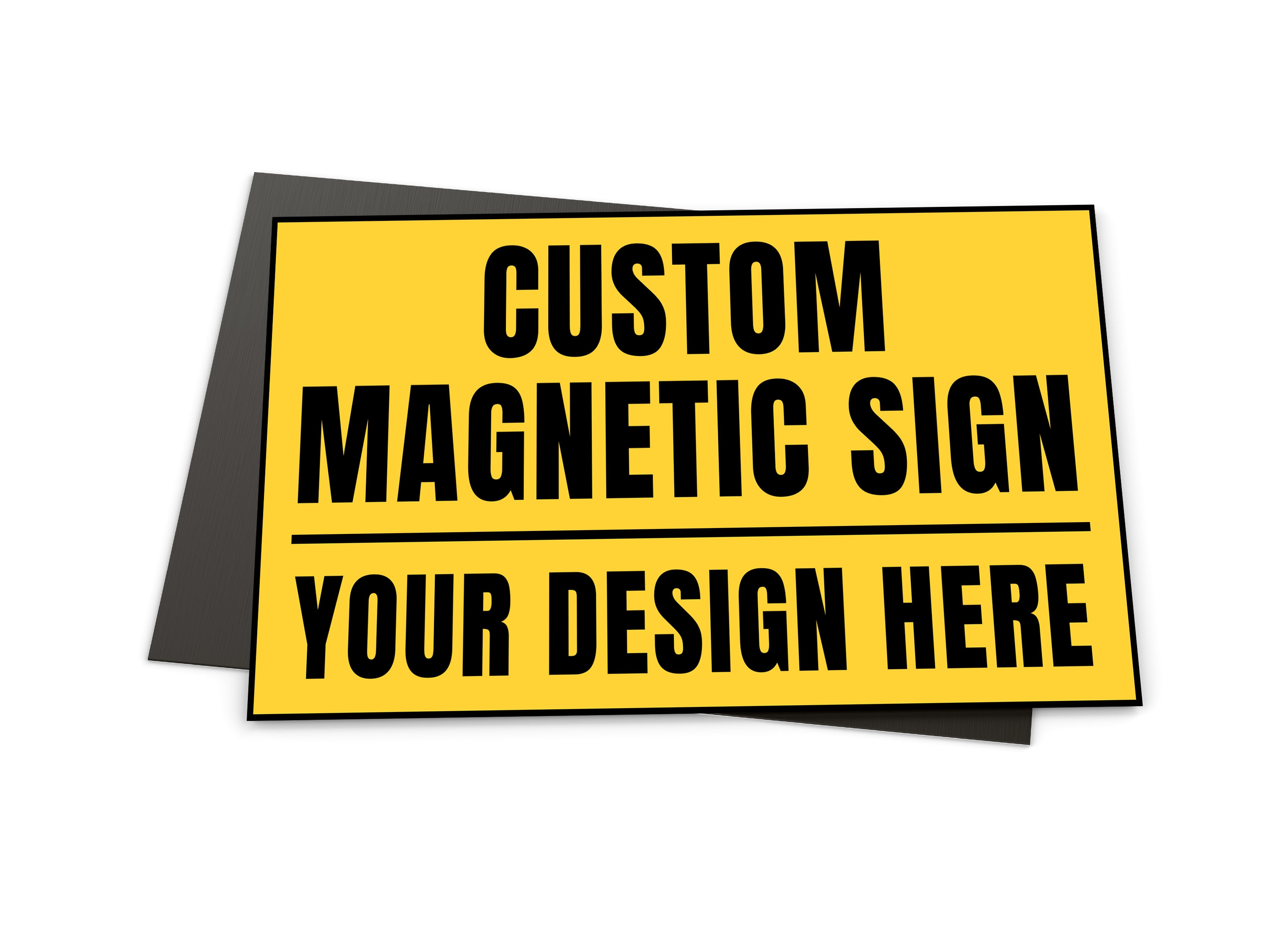 Stand Out with Custom Car Magnets - Full-Color Vehicle Signage for Your Business - Full-Color Magnetic Signs- Us dot Magnet Sign