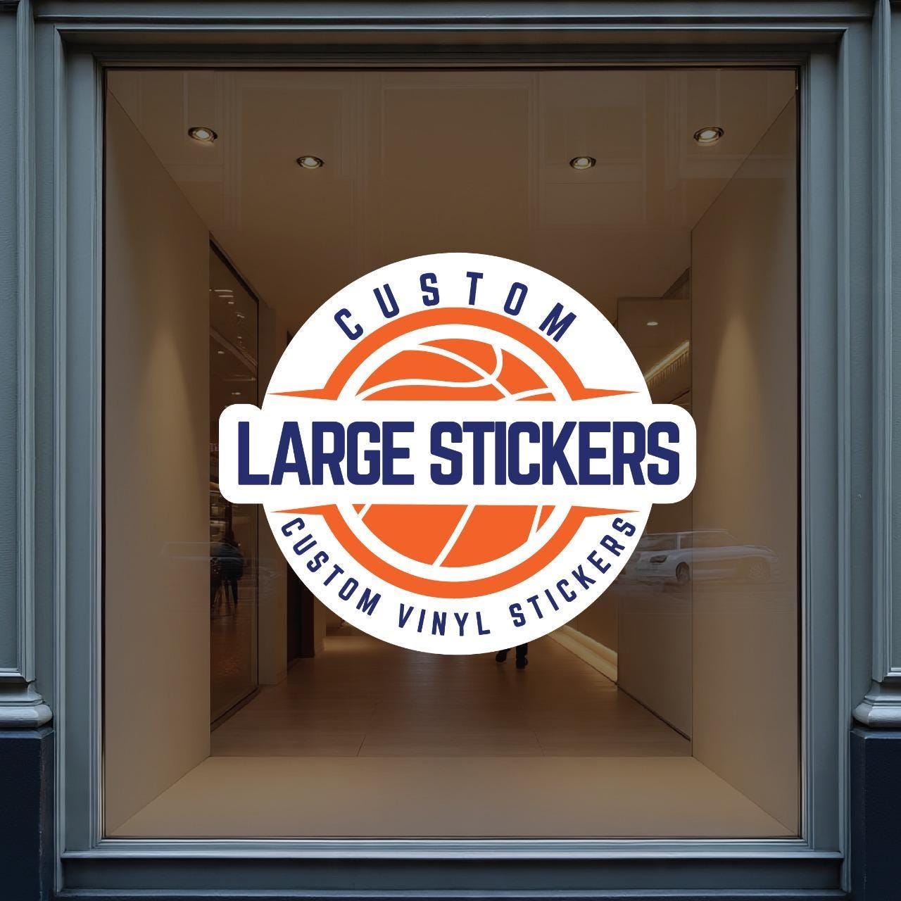 Custom Stickers - Large Custom Vinyl Stickers - Die Cut Vinyl Stickers ...