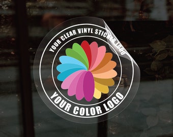 Custom Clear Vinyl Stickers – High-Quality no background Decals - Die-Cut Clear Vinyl Stickers – Personalized & Weatherproof Clear Stickers