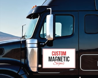 Custom Magnetic Signs - Full Color Magnetic Signs - Magnet Advertising - Custom Printed Car Magnetic Signs - Custom Car Magnet