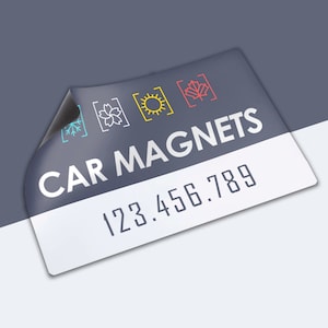Custom Printed magnetic signs - Eye-catching Magnetic Signs - Promote with Quality Magnets -