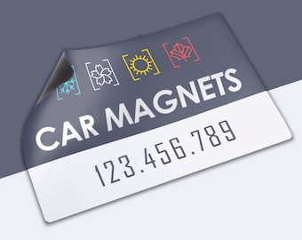 Custom Printed magnetic signs - Eye-catching Magnetic Signs - Promote with Quality Magnets -