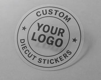 Custom Logo Decals - Personalized logo stickers - Full-color window decal - Custom Vinyl Decal - Custom Car decal - Car window decal