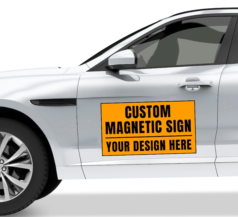 Custom Magnetic Signs - Full Color Magnetic Signs - Magnet Advertising ...