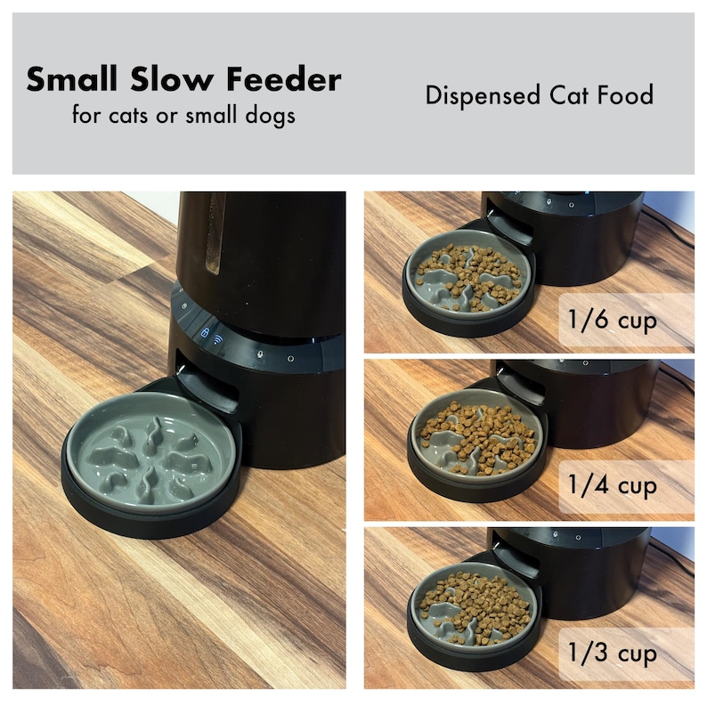 Slow Feeder Adapter für PETLIBRO Granary Automatischer Haustier Futterautomat für Katzen und Hunde Bild 2