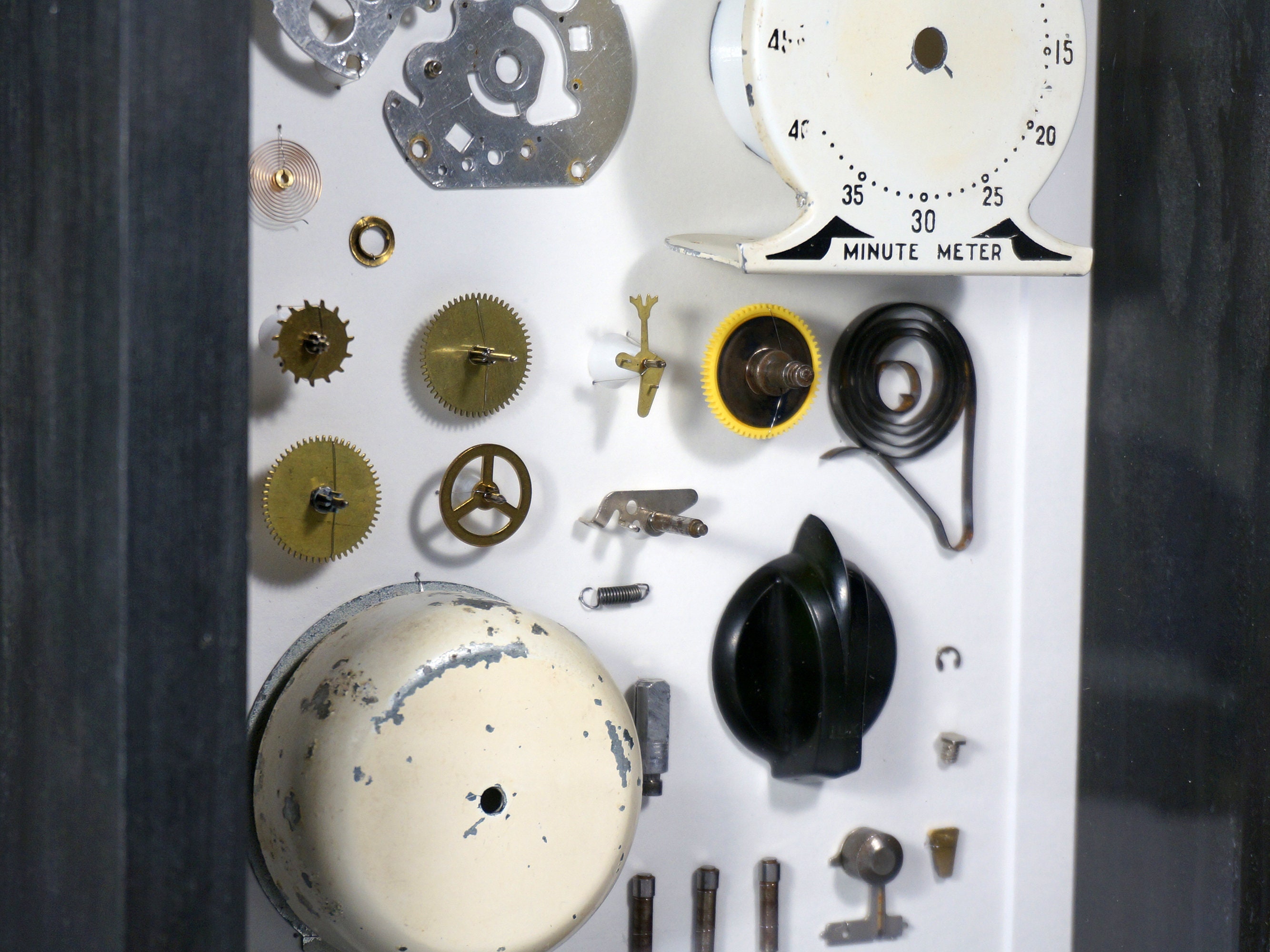 Lux Minute Meter | Disassembled | Framed | Knolled Art - Etsy