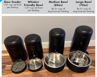 Adaptery do misek Slow Feeder, Whisker Friendly i Large Feeder do karmników PETLIBRO Air Smart Feeder i Air Automatic Feeder dla kotów i psów