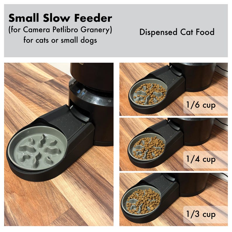 Slow Feeder Adapter für PETLIBRO Granary Automatischer Haustier Futterautomat für Katzen und Hunde Bild 3